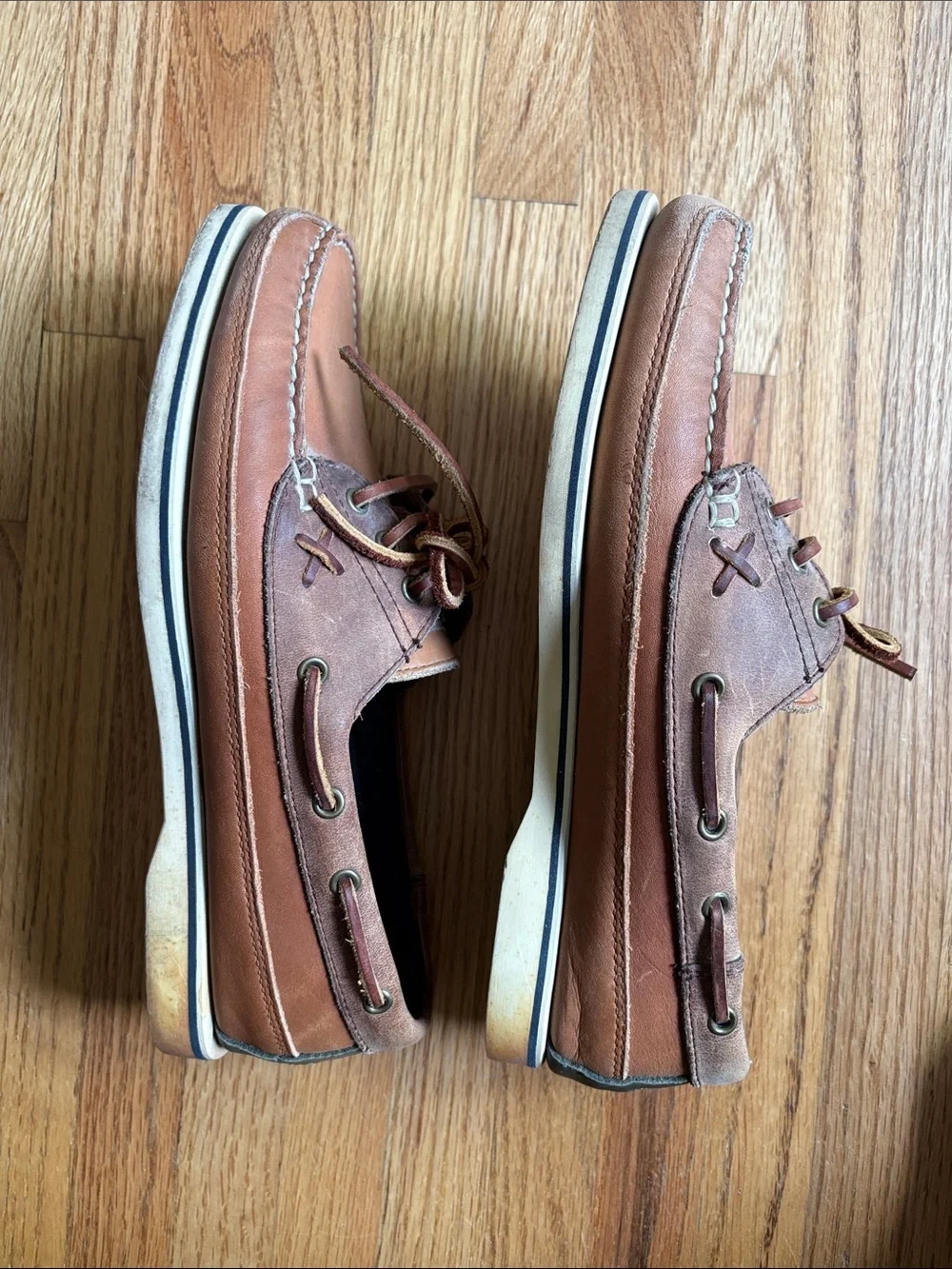 Polo Ralph Lauren leather boat